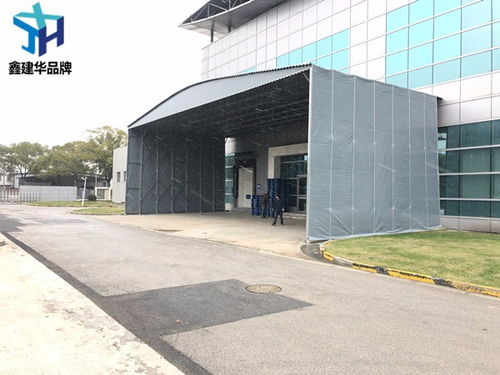 上海寶山區活動雨棚工廠倉庫雨棚一般使用年限分析